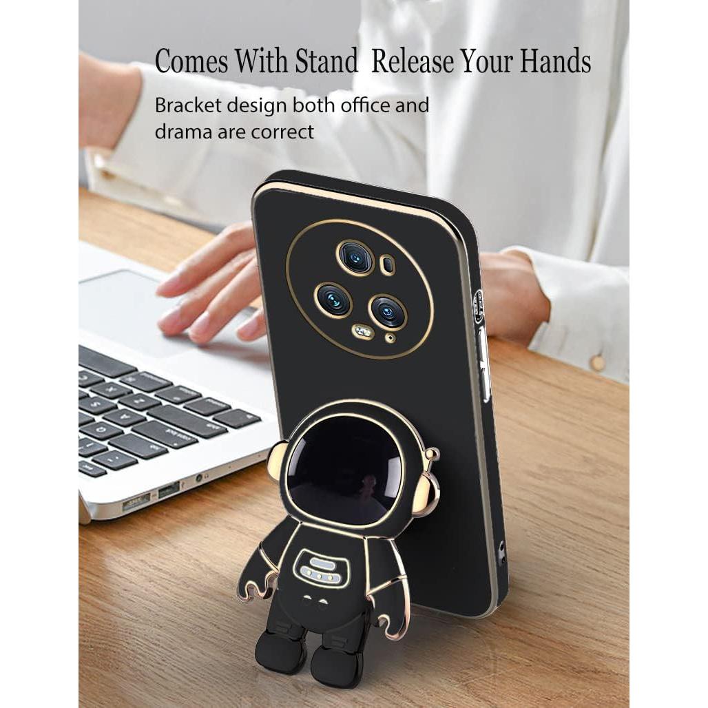 Funda Honor Magic 5 Pro Silicona TPU A Prueba de Golpes Negro