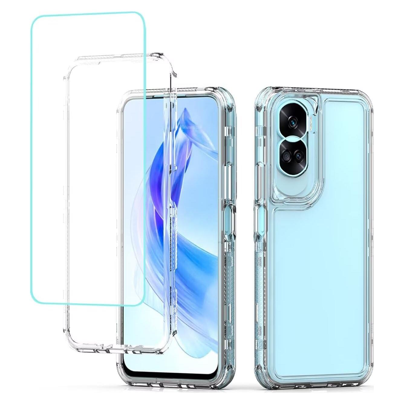 Funda Honor 90 Lite 5G Transparente con Protector de Pantalla