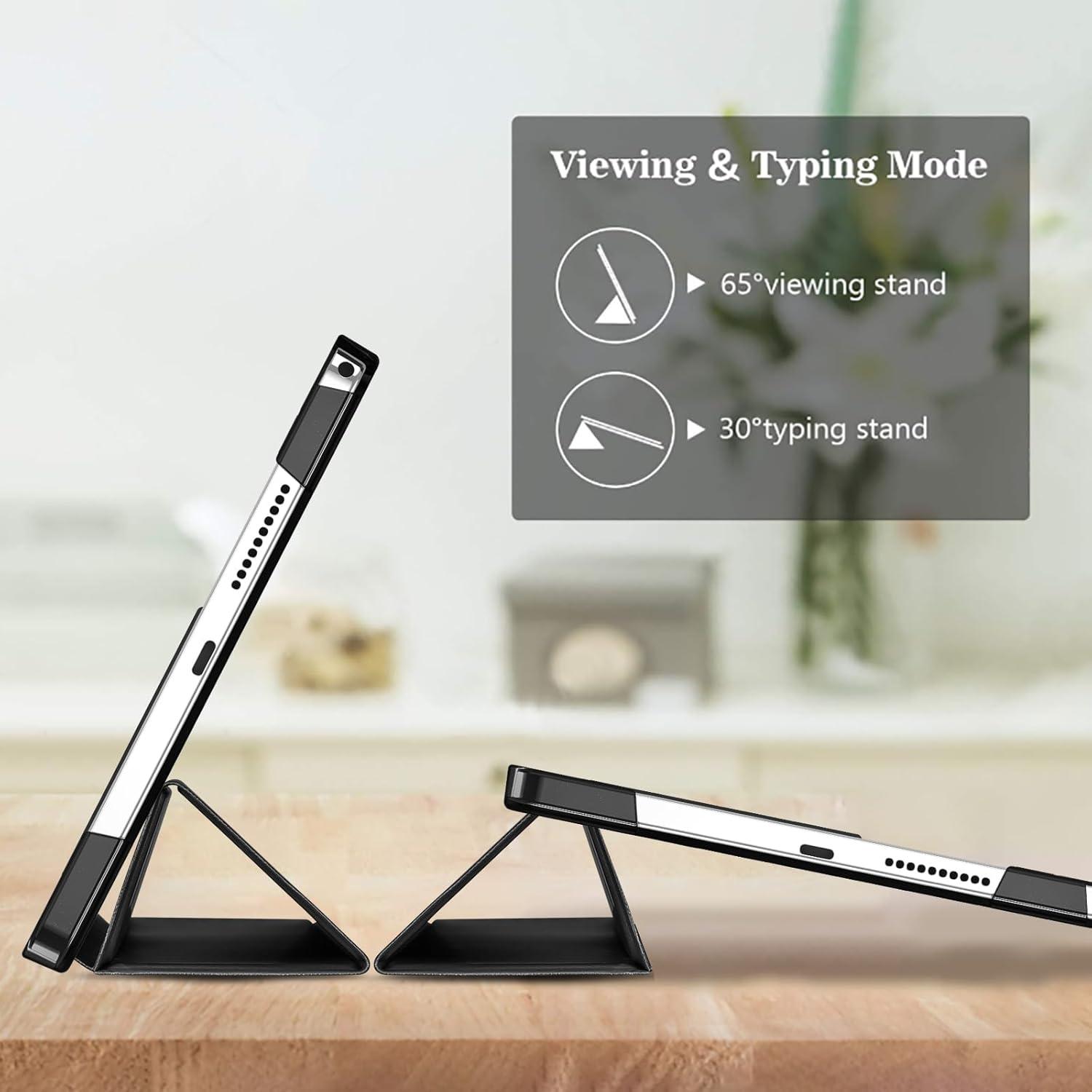 Funda ProCase para Lenovo Tab 10.1 2025 - Negro Delgado