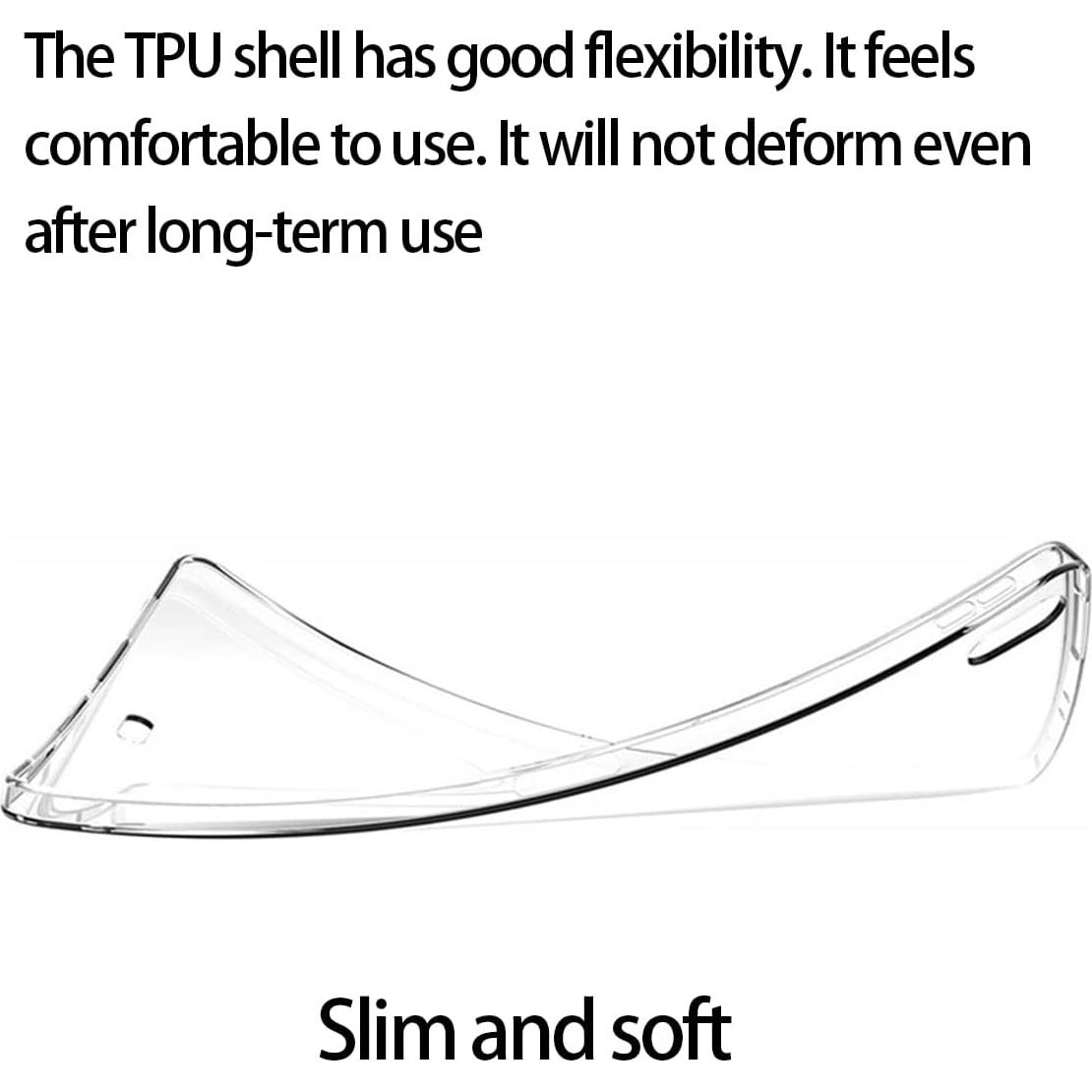 Funda TPU Transparente Delgado para Lenovo Tab One 8.7"