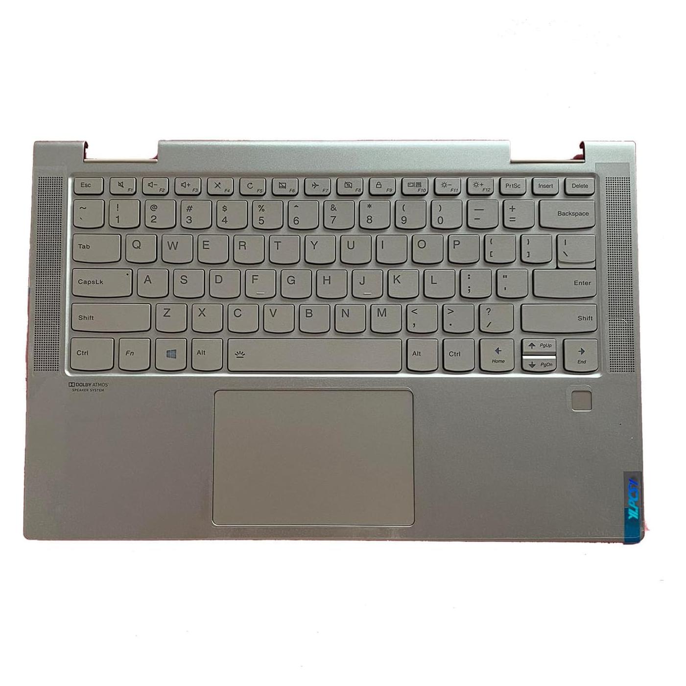 Cubierta Superior Teclado Lenovo Yoga C740-14IML Plata