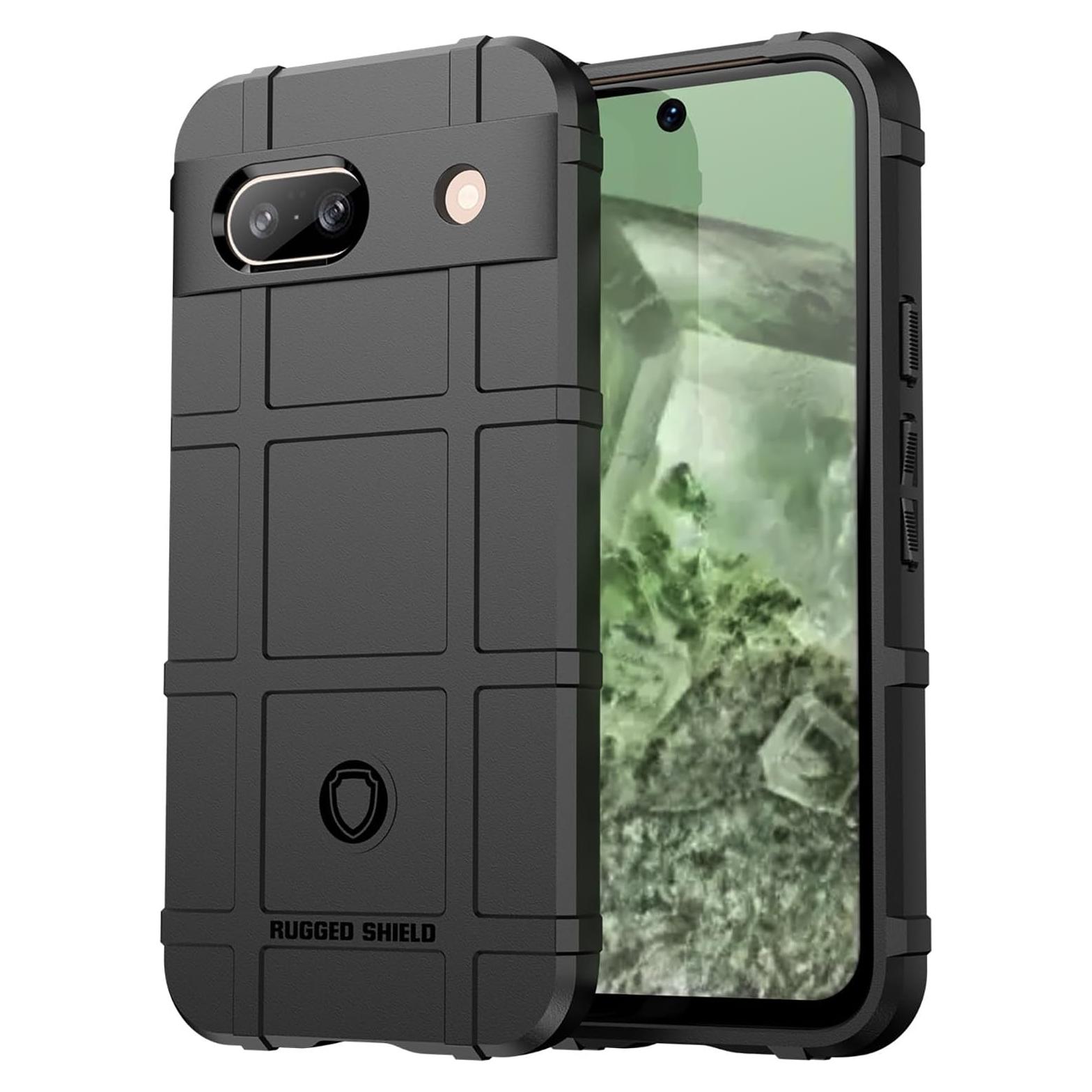 Funda Ajustada Rugged Shield para Google Pixel 8A - Protección Militar