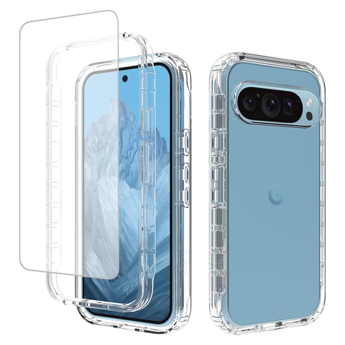 Funda Protectora Transparente Vavies para Google Pixel 9/9 Pro
