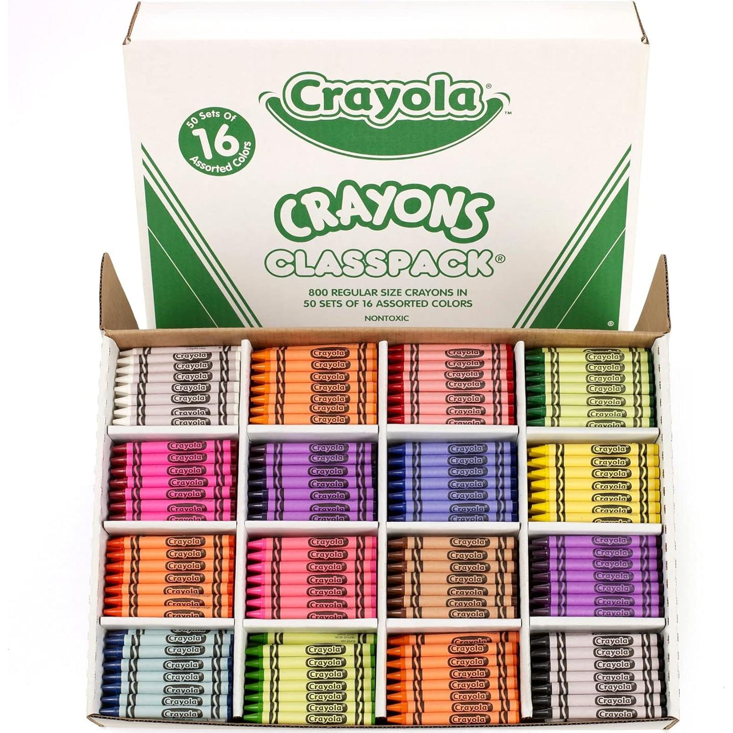 Crayones Jumbo Crayola Classpack 200 y 800 Unidades