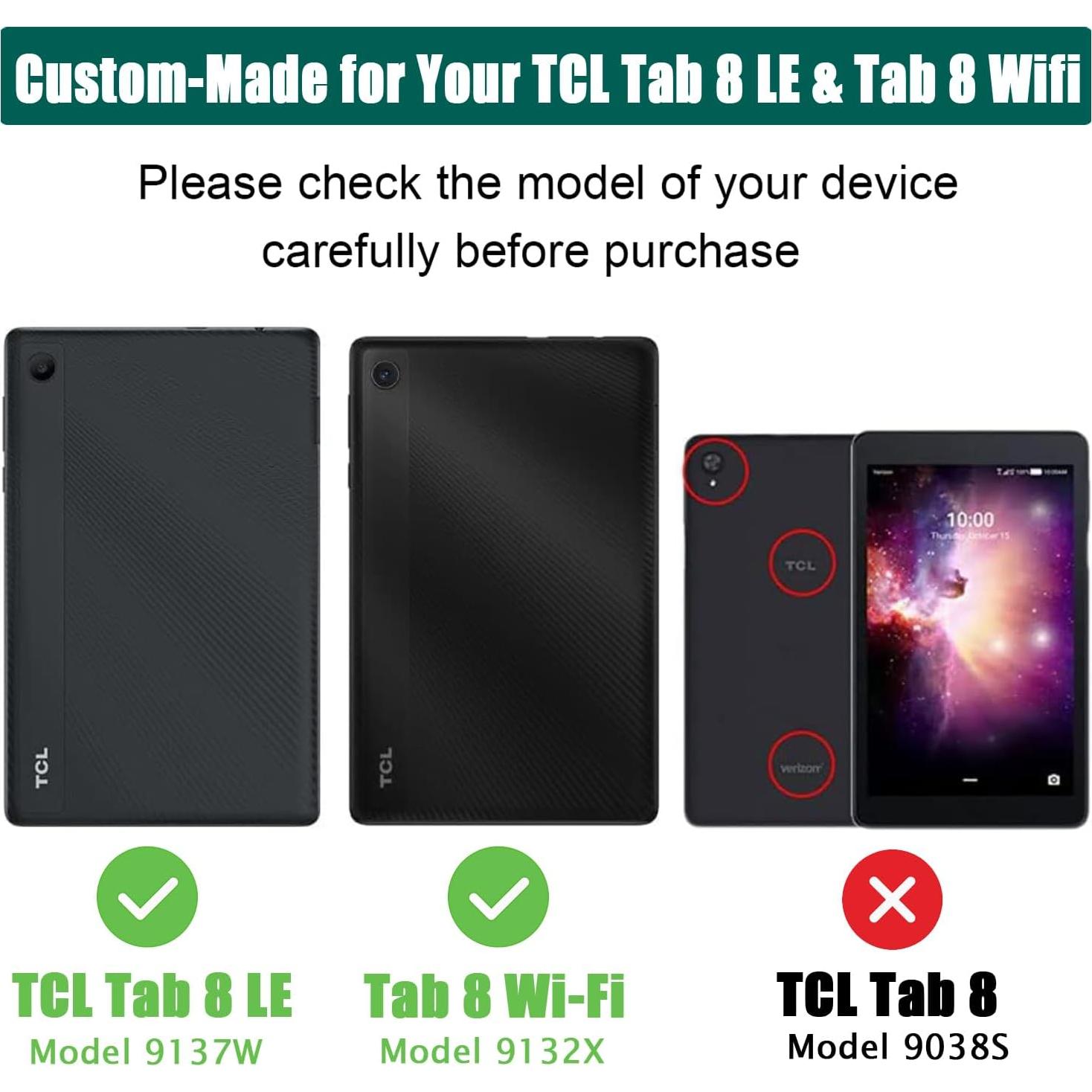 Funda Shockproof Lainergie para TCL Tab 8 LE Niños - Azul