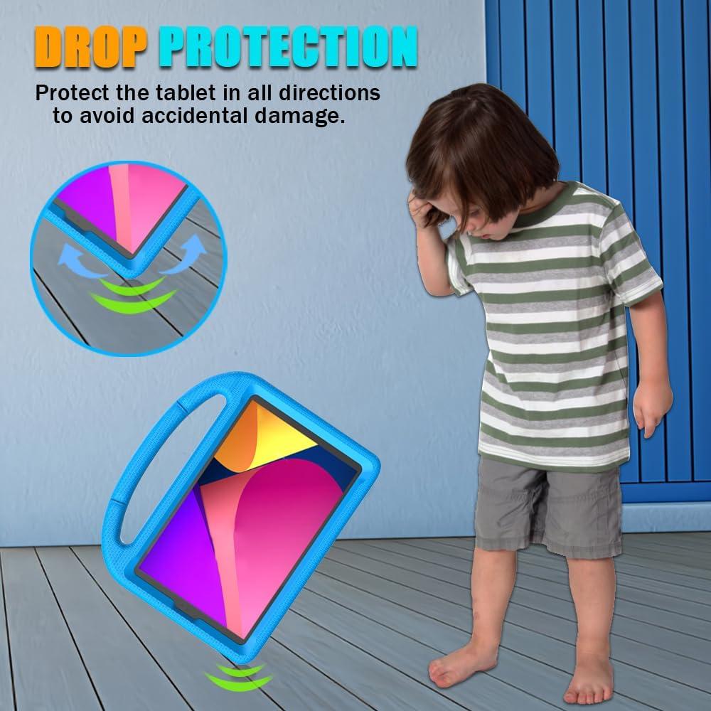 Funda Shockproof Lainergie para TCL Tab 8 LE Niños - Azul