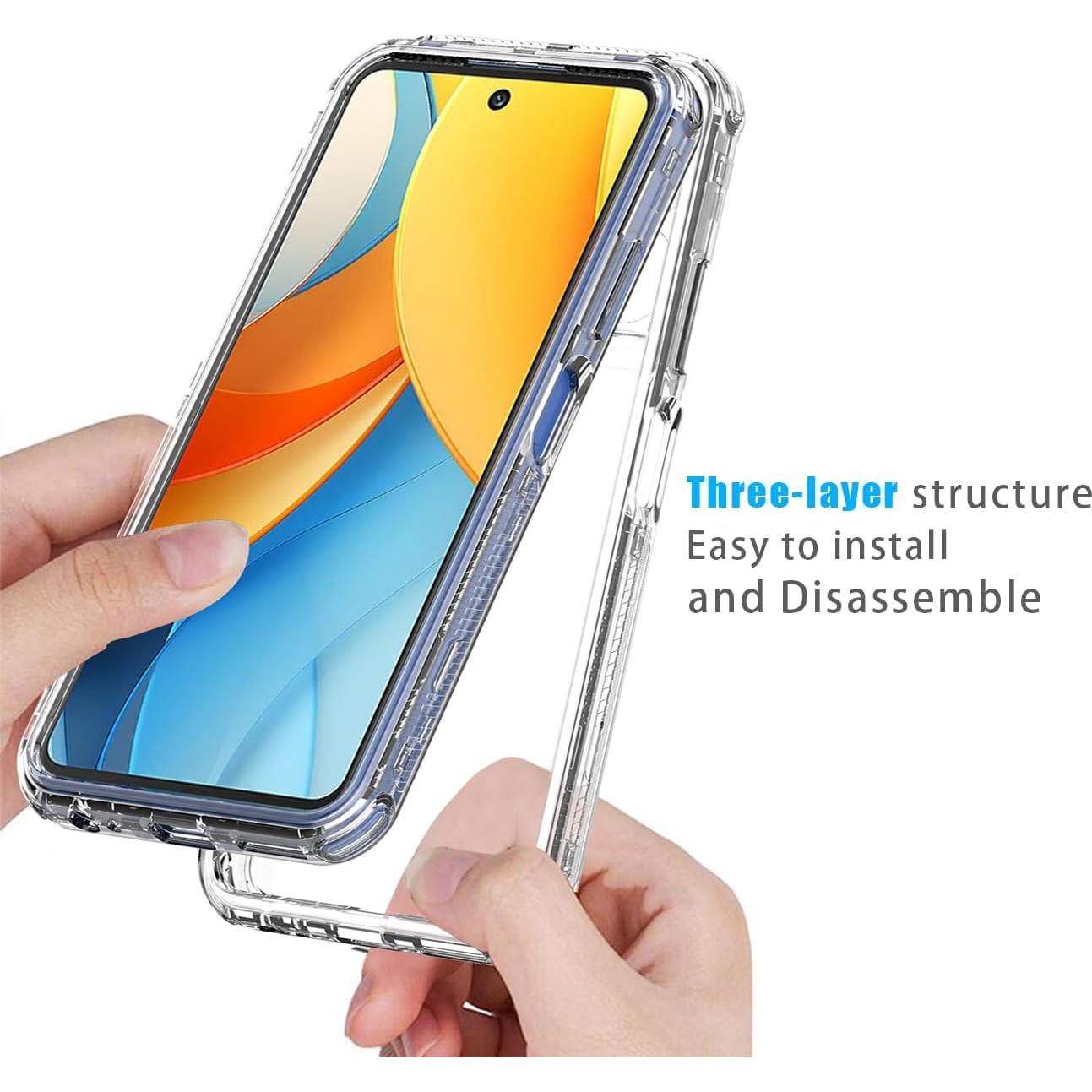 Funda Protectora ZTE Axon 60 Lite con Protector de Pantalla