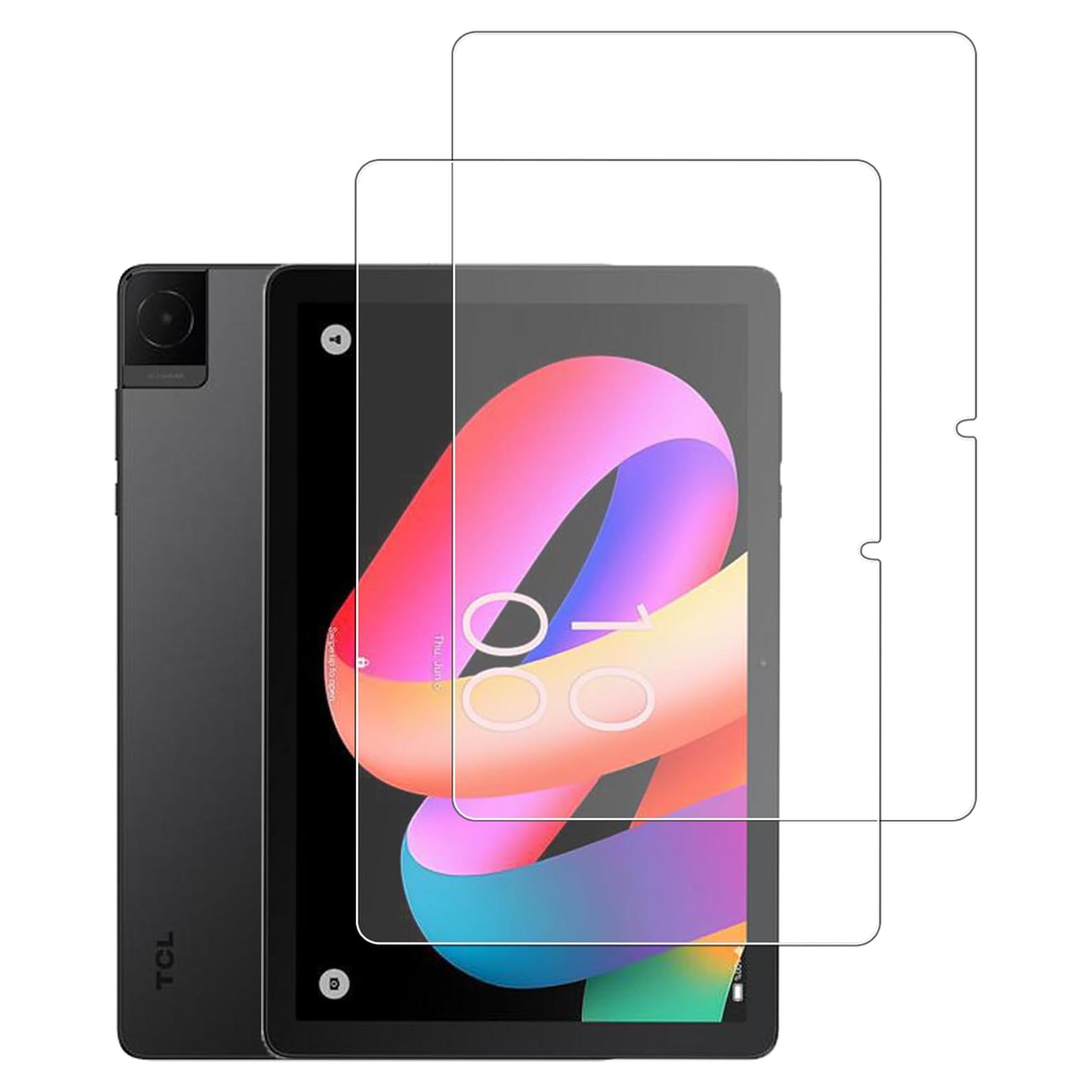 Protector de Pantalla WUNIAK para TCL TAB 10L Gen 3 10.1" Vidrio Templado 2 Pzas