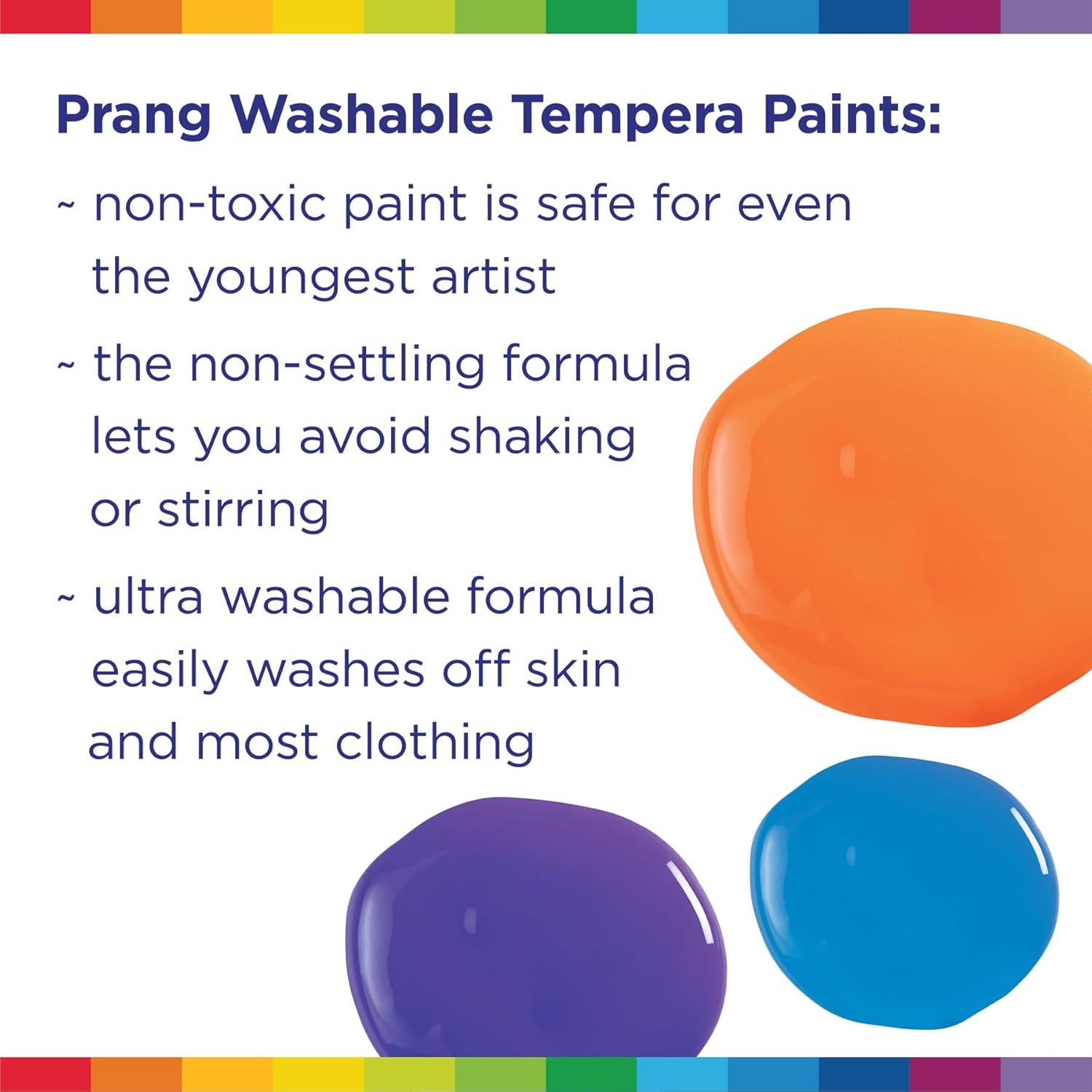 Pintura Tempera Lavable Prang Blanca 0.45L Listo para Usar