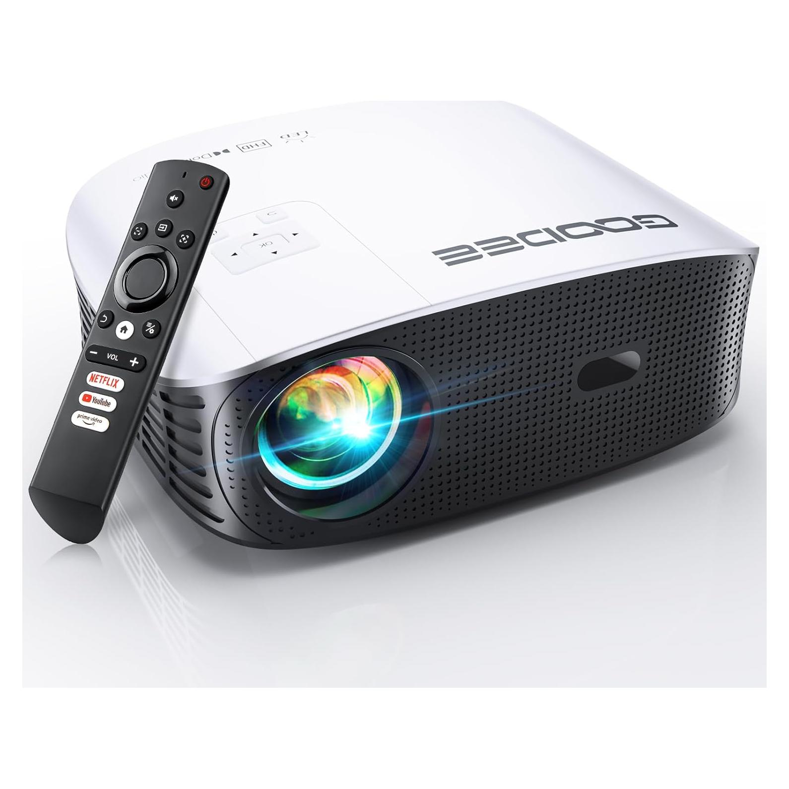 Proyector 4K GooDee YG600-Movin con WIFI 5G y Bluetooth