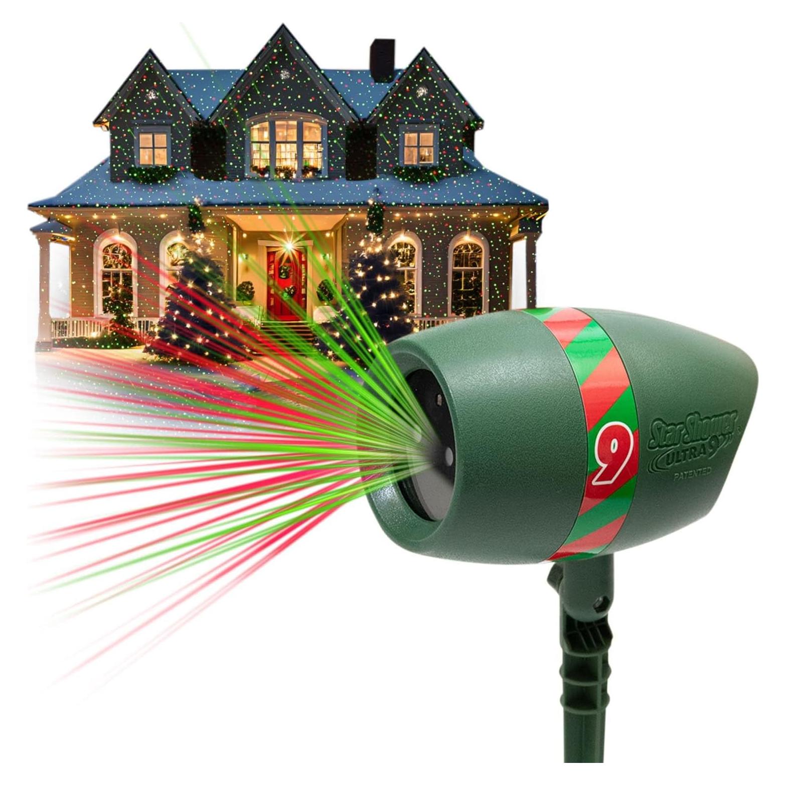 Proyector de Luces Láser Star Shower Ultra 9 - 9 Patrones