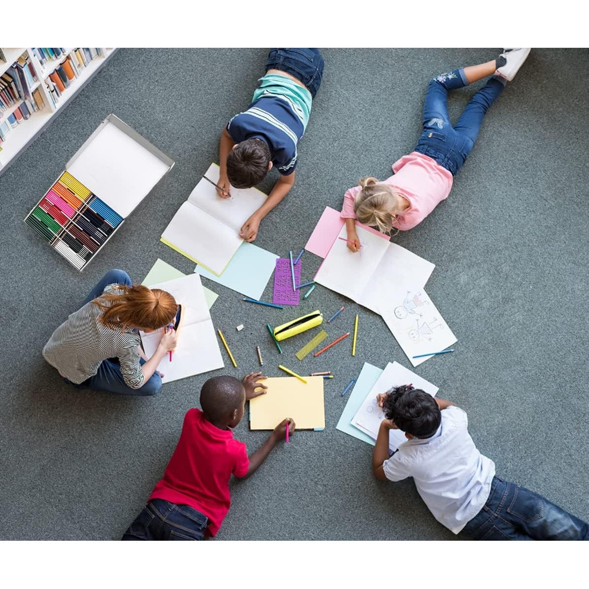 Lápices de Colores Madisi - 480 Piezas Pre-Afilados