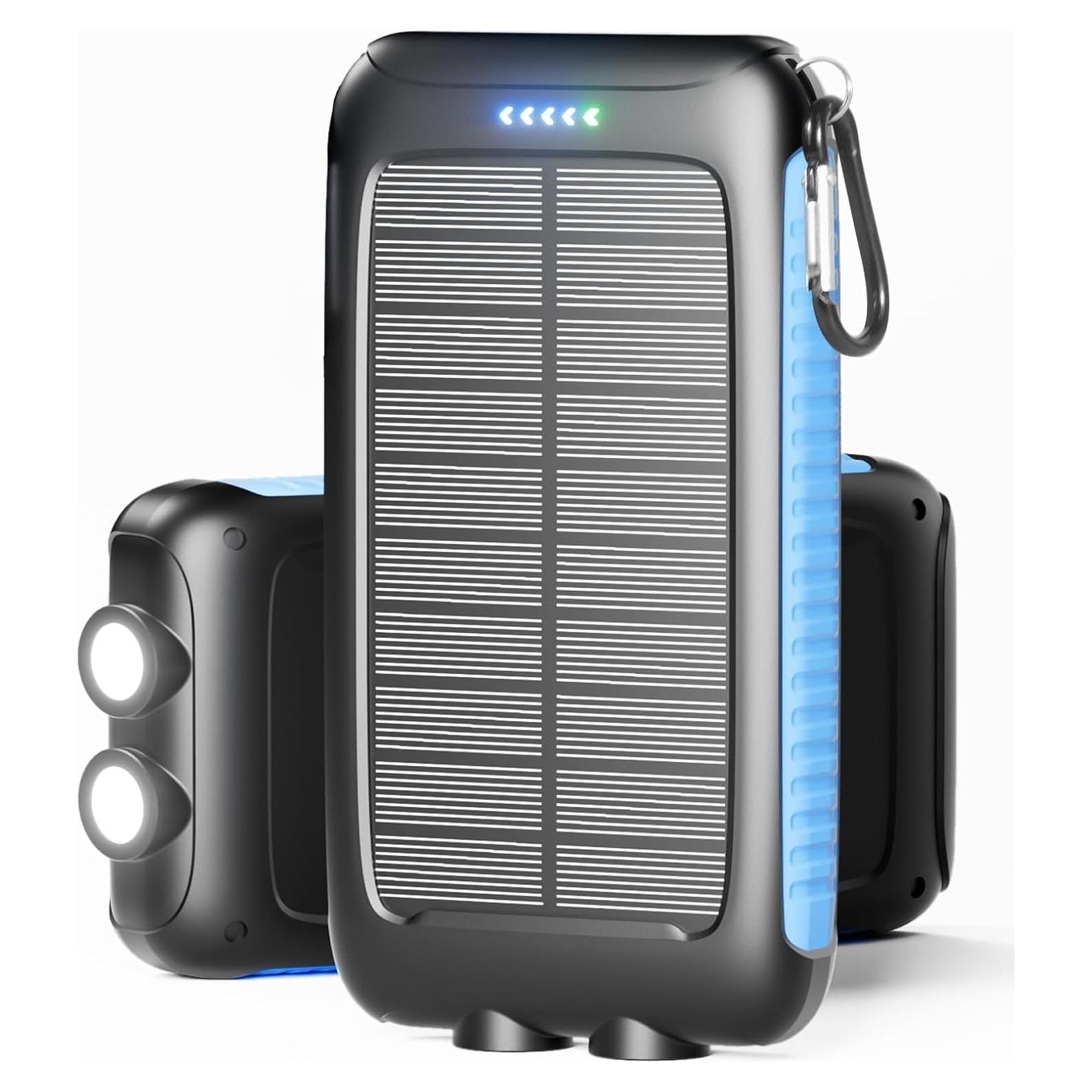 Cargador Solar Portátil Nuynix 20000mAh Impermeable IP67