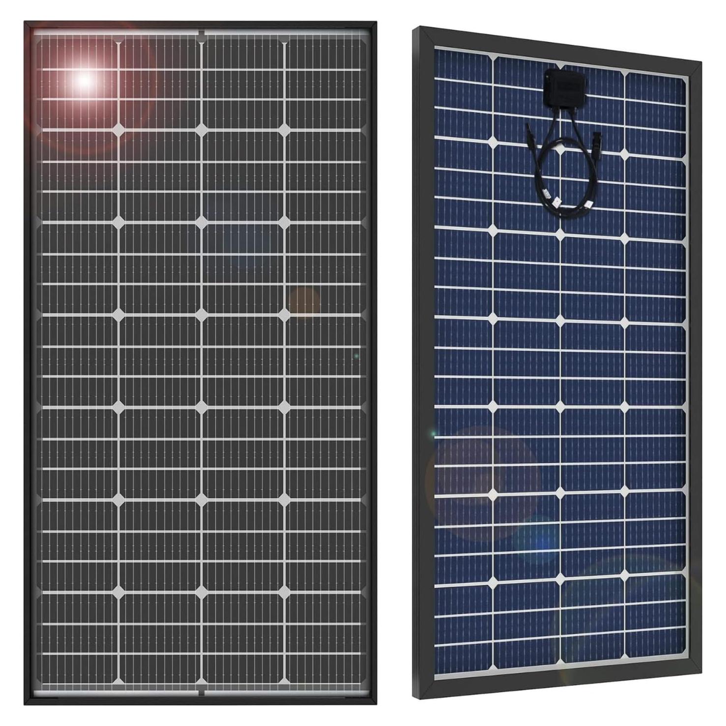 Panel Solar Bifacial 200W JJN 12V Alta Eficiencia 10BB