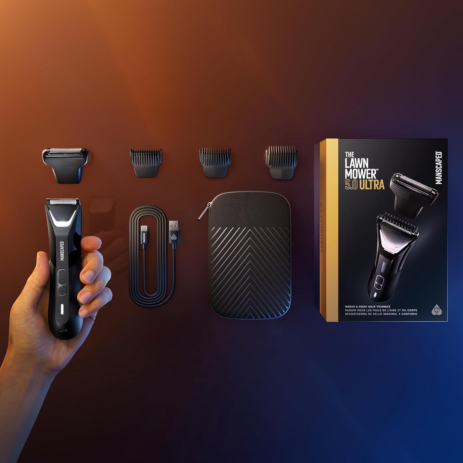 Recortadora de Vello Corporal MANSCAPED Lawn Mower 5.0 Negra