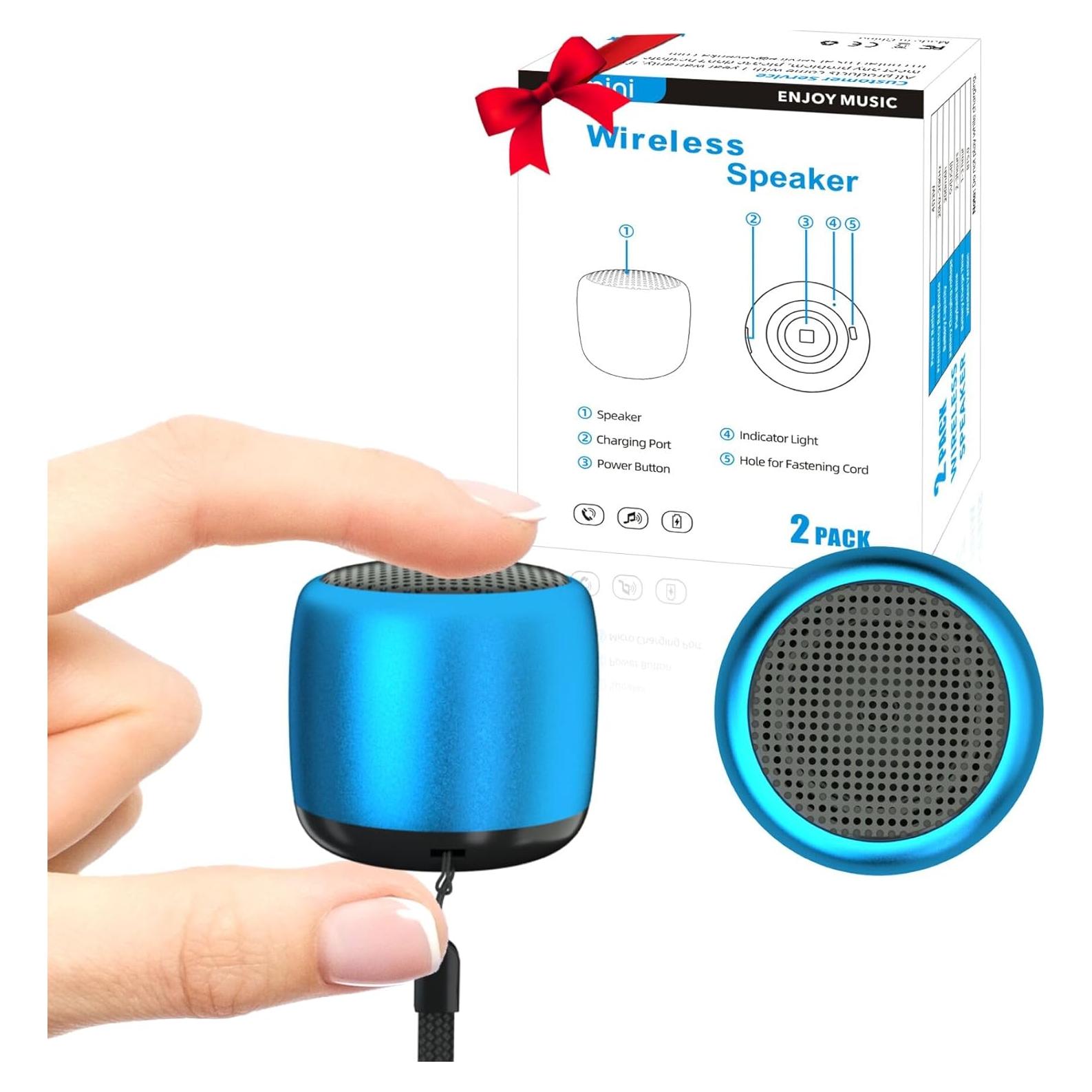 Altavoces Bluetooth Portátiles SEVENKA 2 Mini 3W Azul