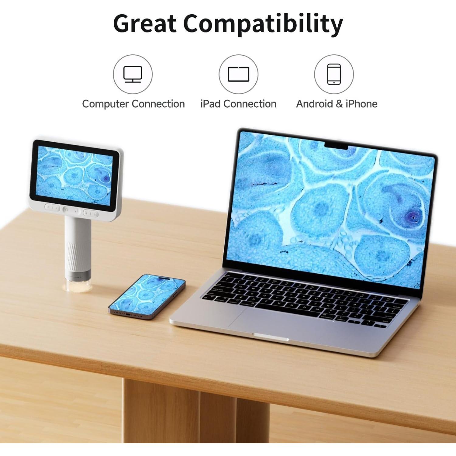 Microscopio Digital Infantil BeaverLab M2C 100X-1600X IPS