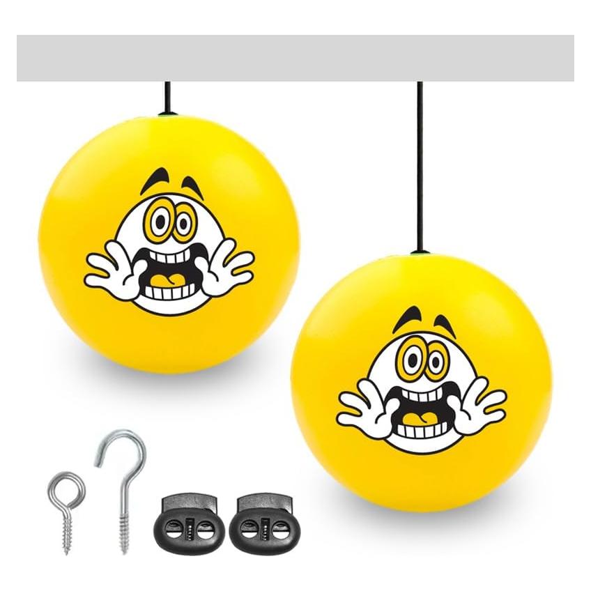 Juego de 2 Bolas de Parada para Estacionamiento en Garaje - Genérico