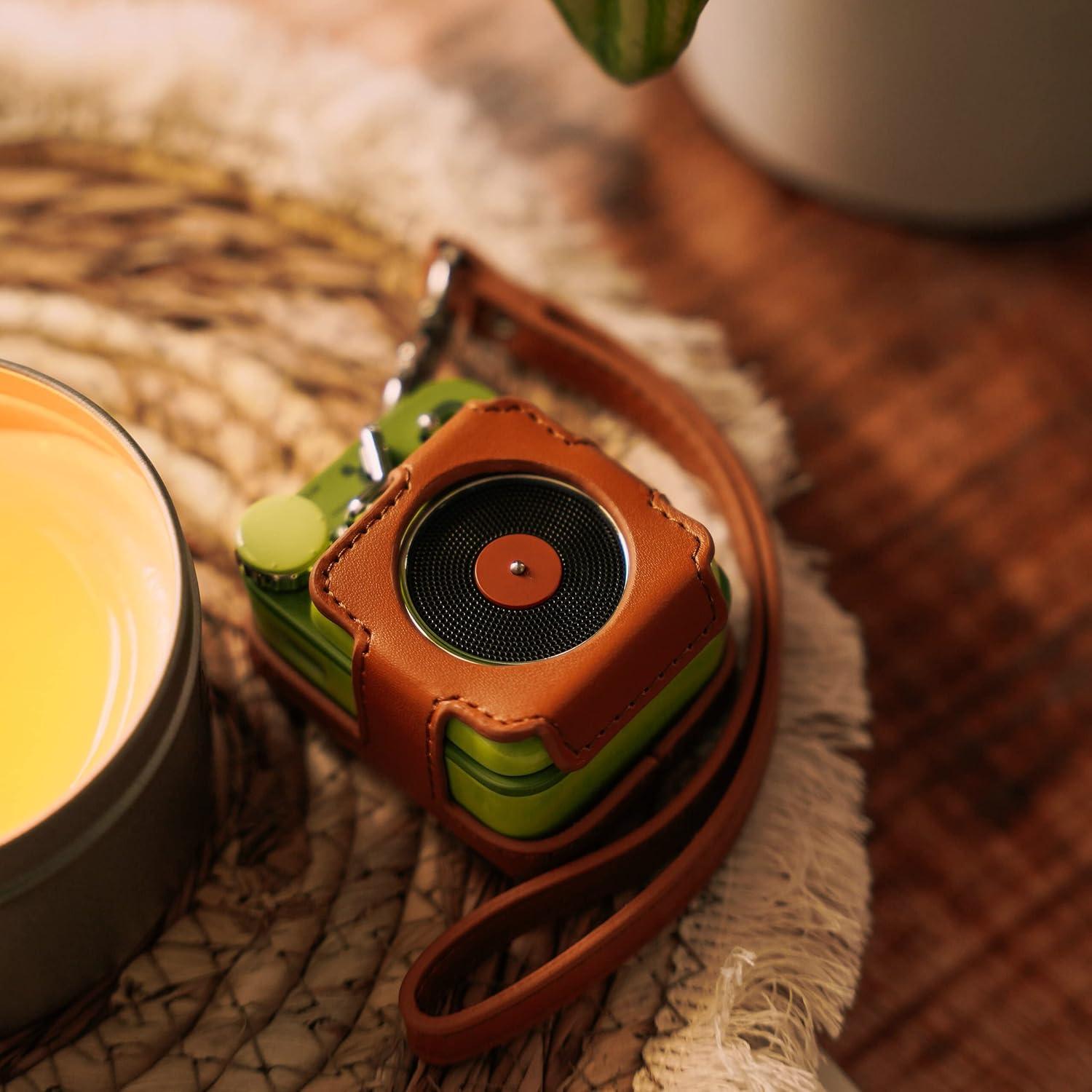 Bolsa Portátil Muzen Botón Marrón Claro Impermeable