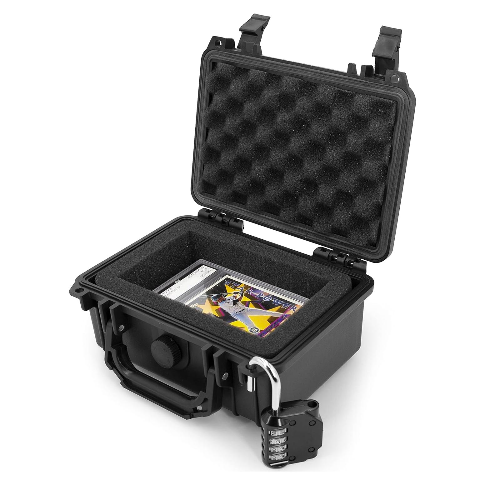 Caja de Almacenamiento para Tarjetas CASEMATIX Impermeable 20.32x16.51cm