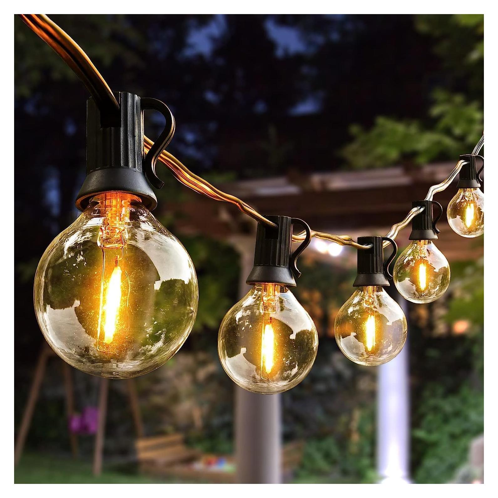 Luces de Cadena LED 15m Arbrac 27 Bombillas IP45 2700K