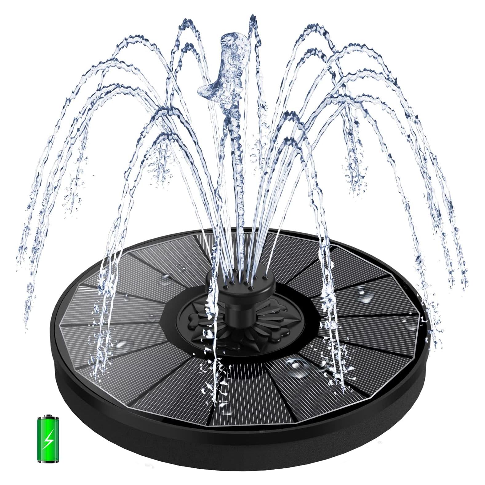 Fuente Solar Yzert 3.5W con Batería 2000mAh para Jardín