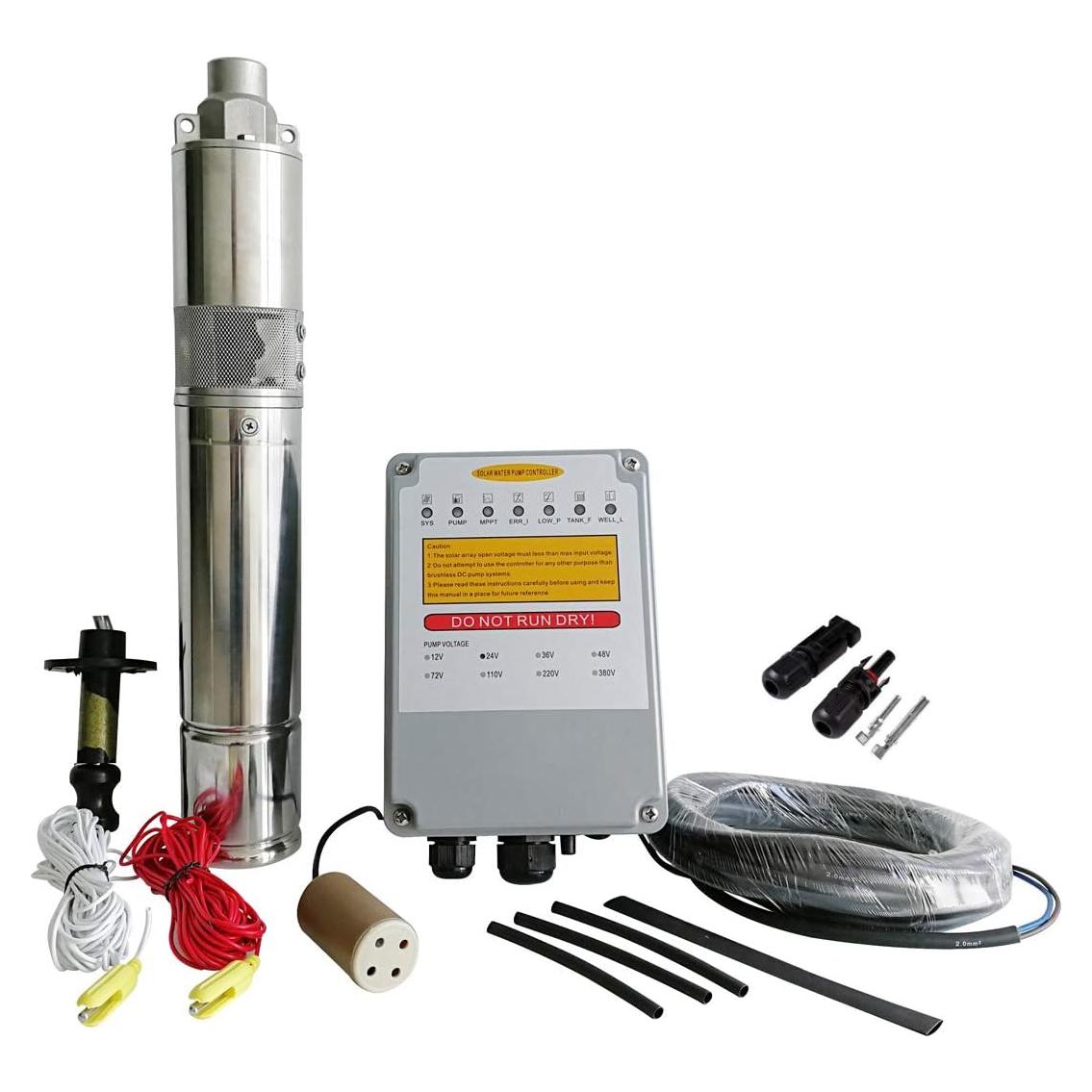 Bomba de Agua Solar PWS JS3-1.3-50 24VDC 50.29m 21.24LPM