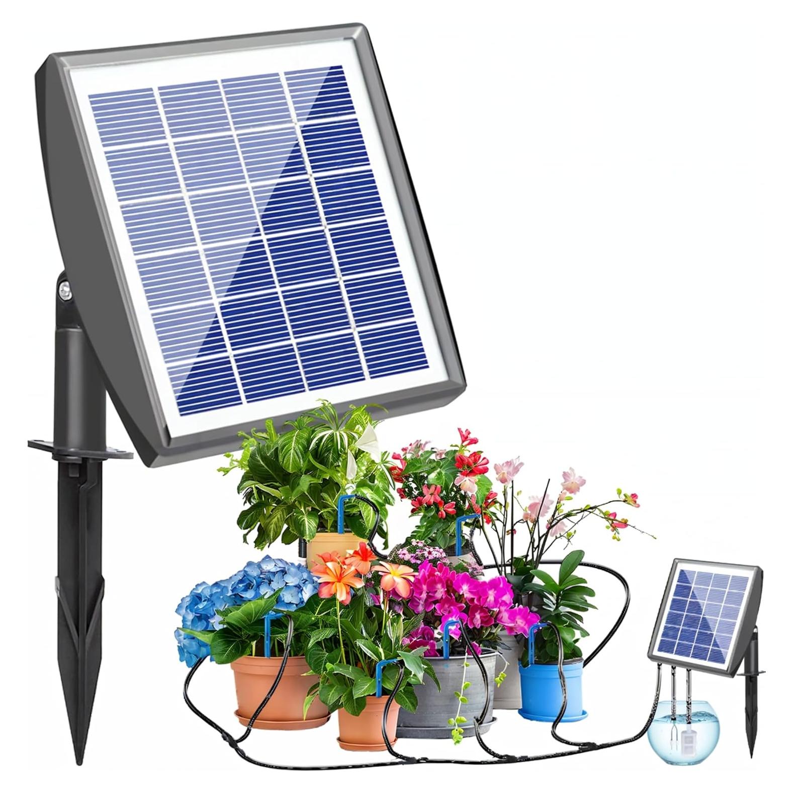 Sistema de Riego Solar Automático RISINGUP 15 Plantas 127 cm