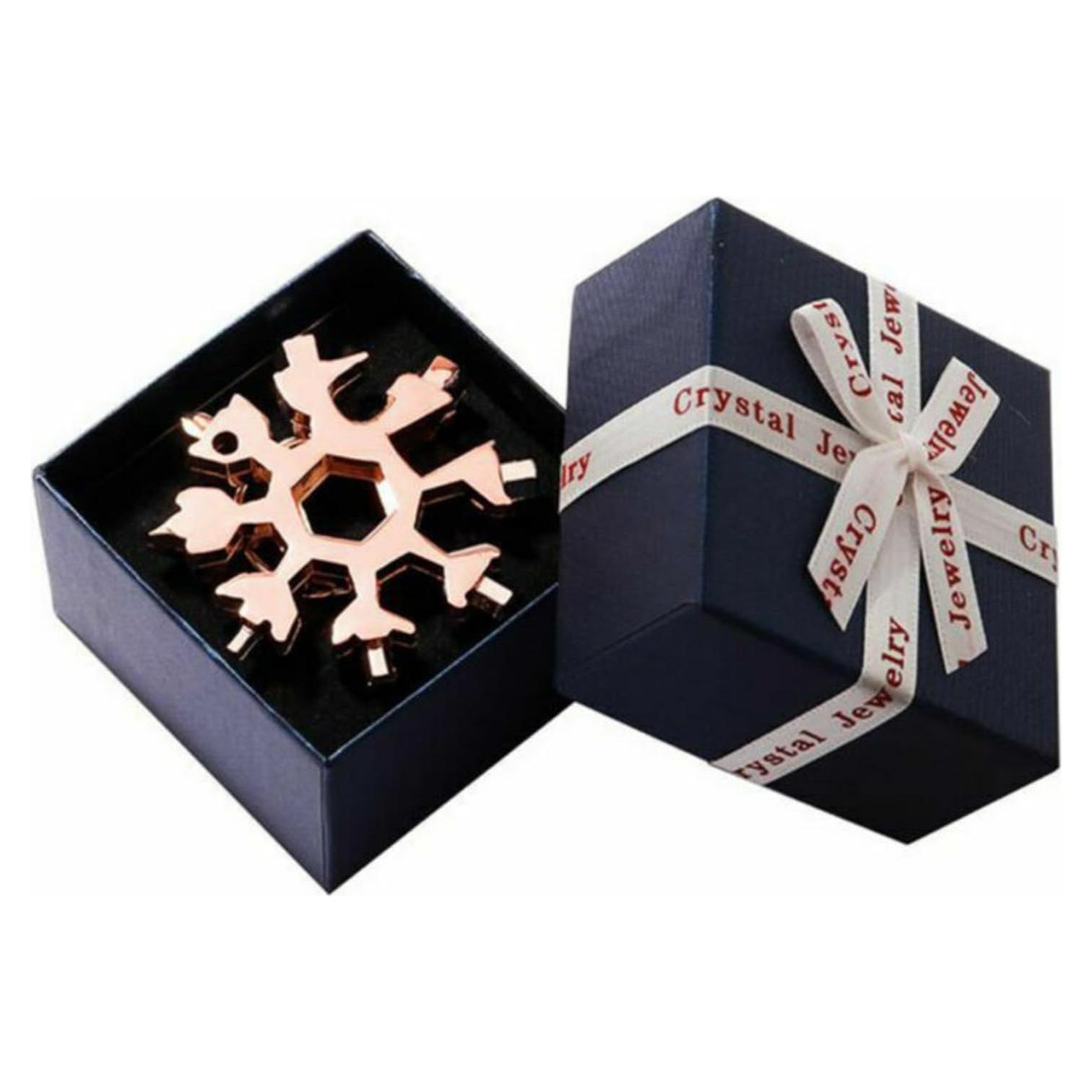 Herramienta Multiusos 18 en 1 Genérico Copo de Nieve Acero Inoxidable