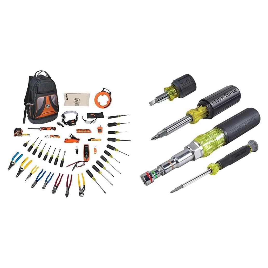 Kit de Herramientas Manuales Klein Tools 41 Piezas con Mochila