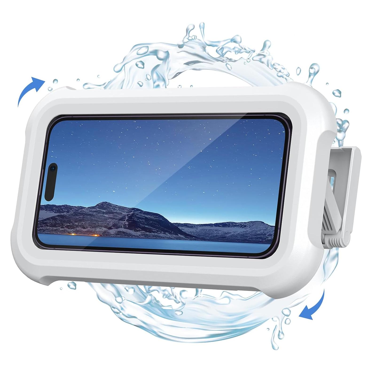 Soporte para Teléfono de Ducha Lamicall IPX6 Ajustable 480°