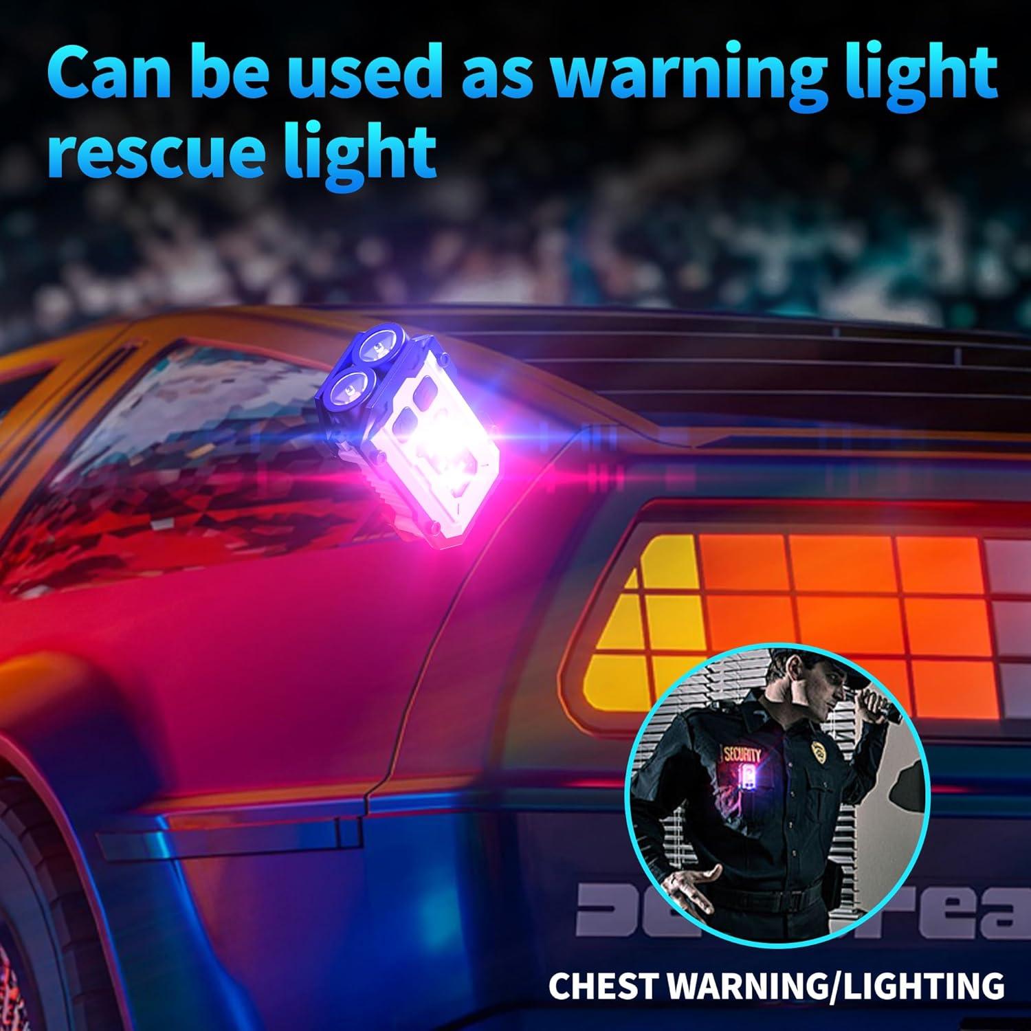 Mini Linterna LED PINSAI Recargable USB-C Magnética 5.79cm