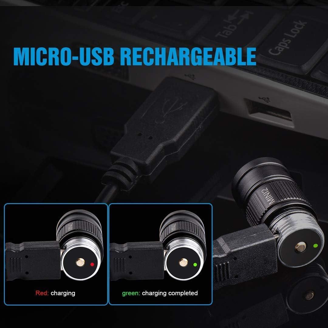 Linterna EDC TrustFire MINI2 220 Lúmenes Recargable USB