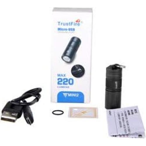 Linterna EDC TrustFire MINI2 220 Lúmenes Recargable USB