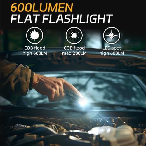 Linterna Recargable Lexall LED 600 Lúmenes Portátil 1 pc