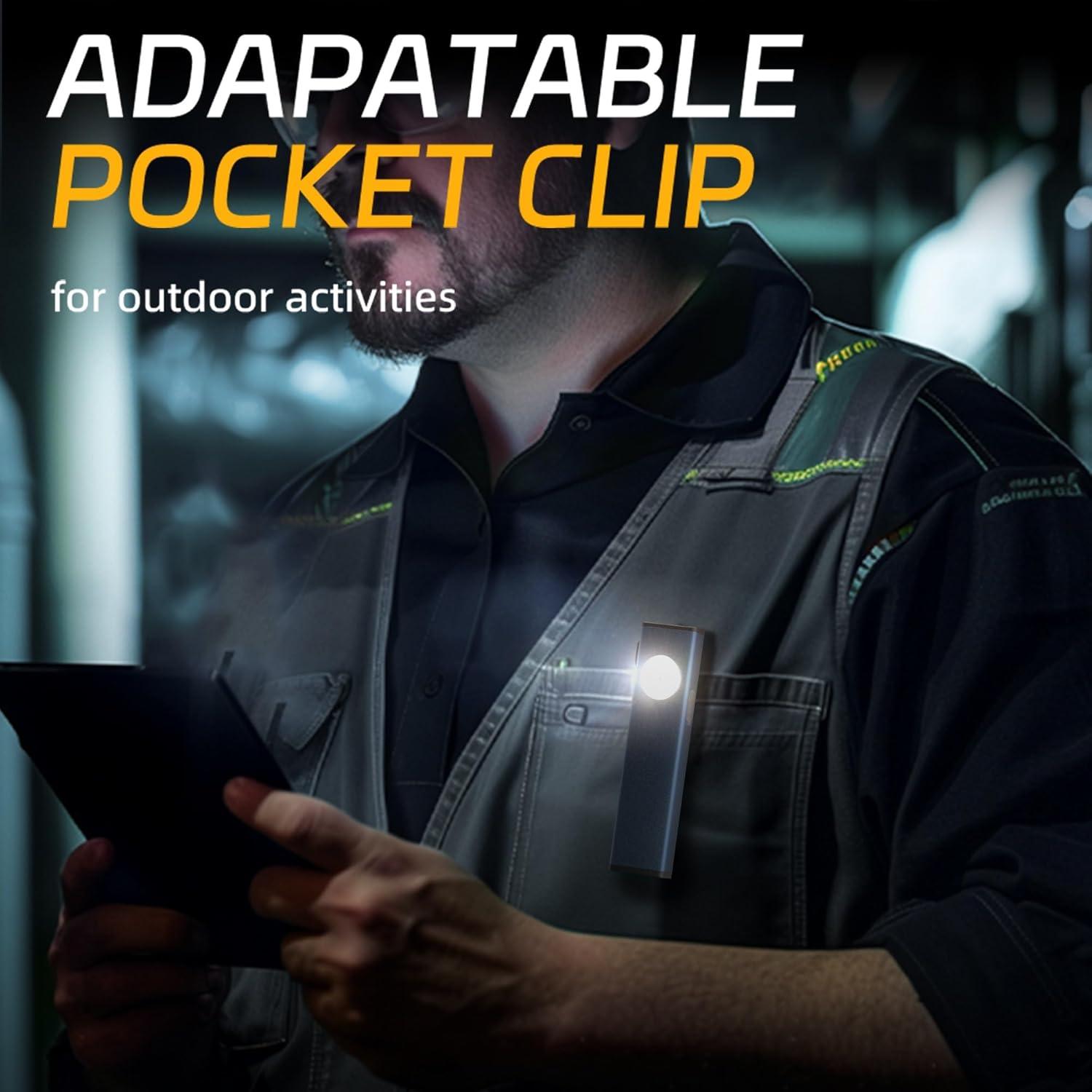 Linterna Recargable Lexall LED 600 Lúmenes Portátil 1 pc