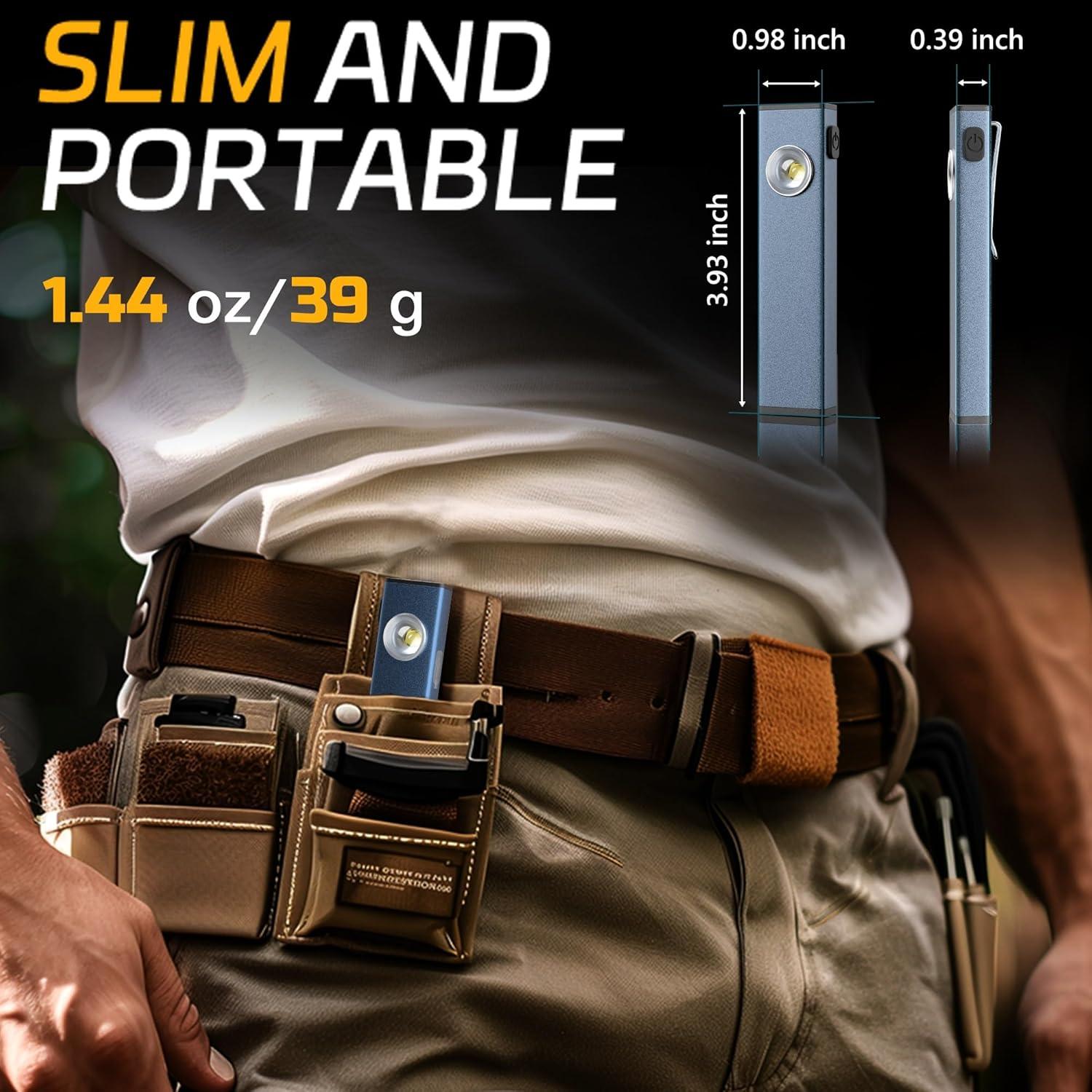 Linterna Recargable Lexall LED 600 Lúmenes Portátil 1 pc