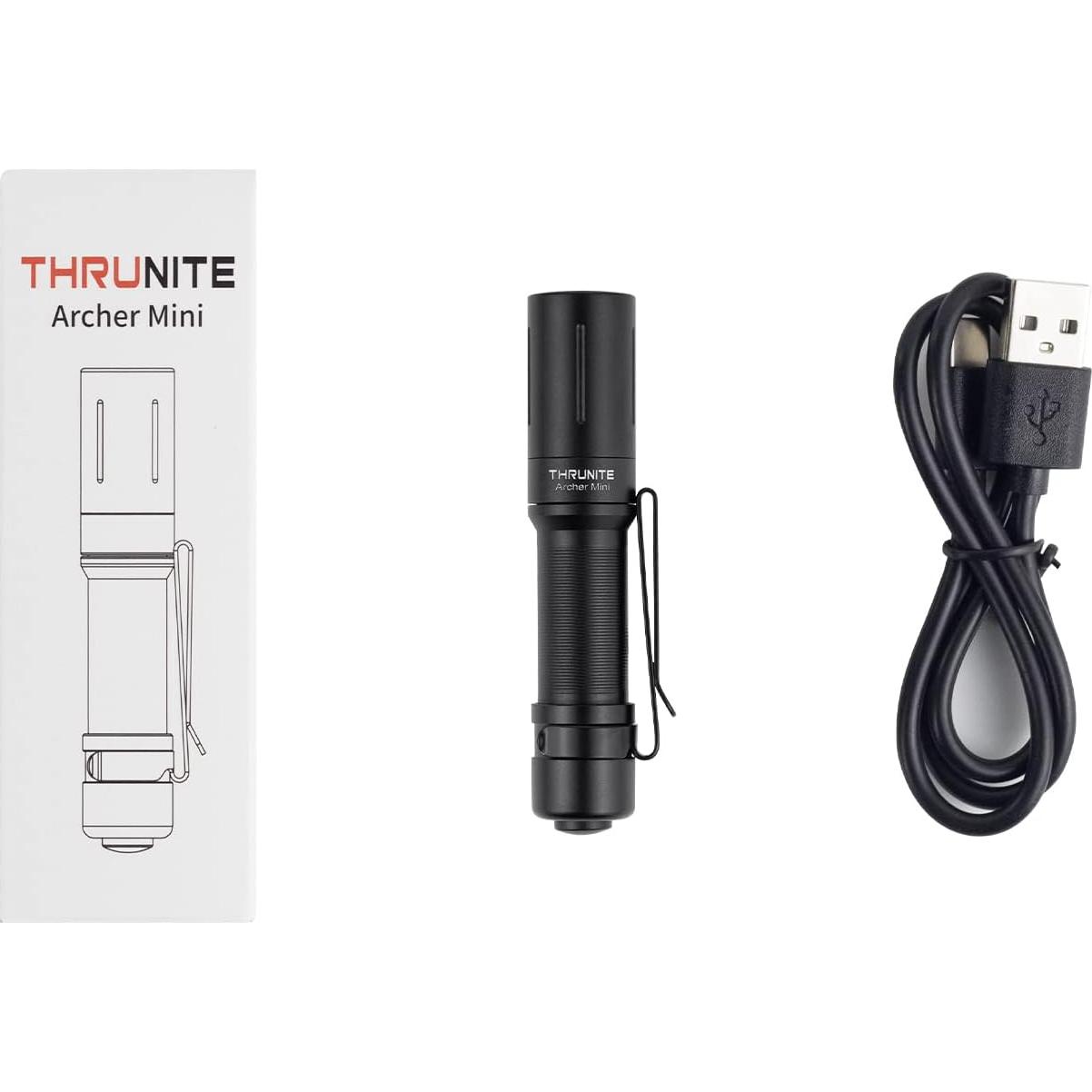 Linterna EDC ThruNite Archer Mini 405 Lúmenes Recargable USB-C