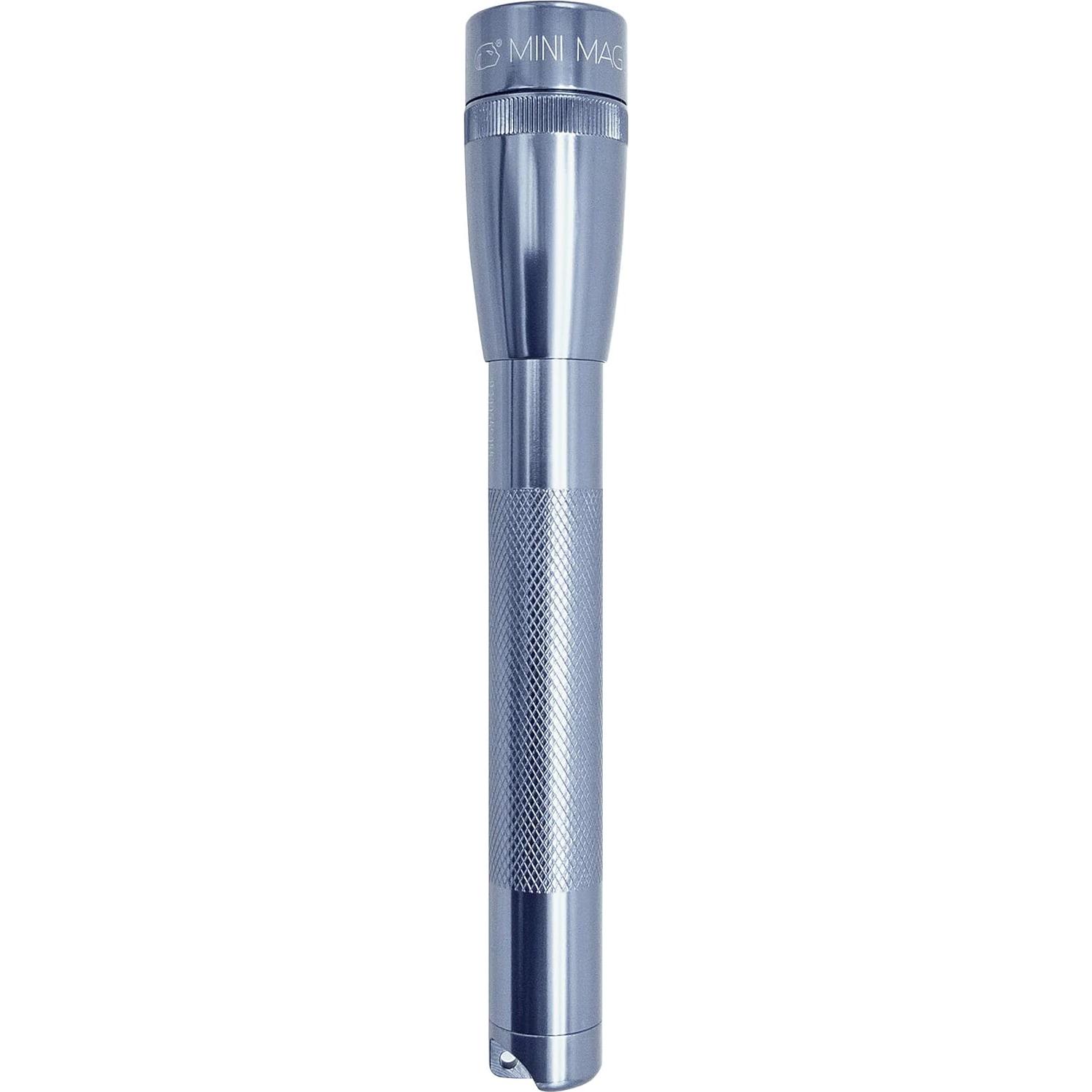 Linterna LED Maglite Mini 2 Pilas AA Gris con Funda