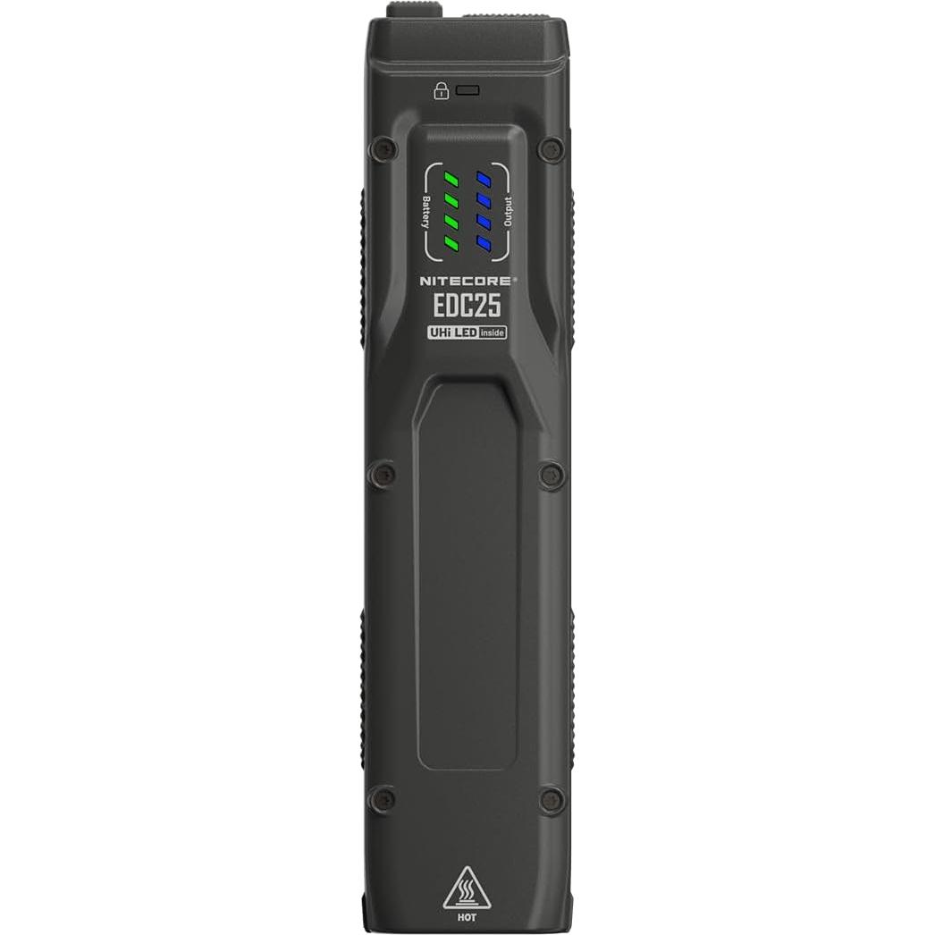 Linterna EDC Nitecore EDC25, 3000 Lúmenes, Recargable USB-C