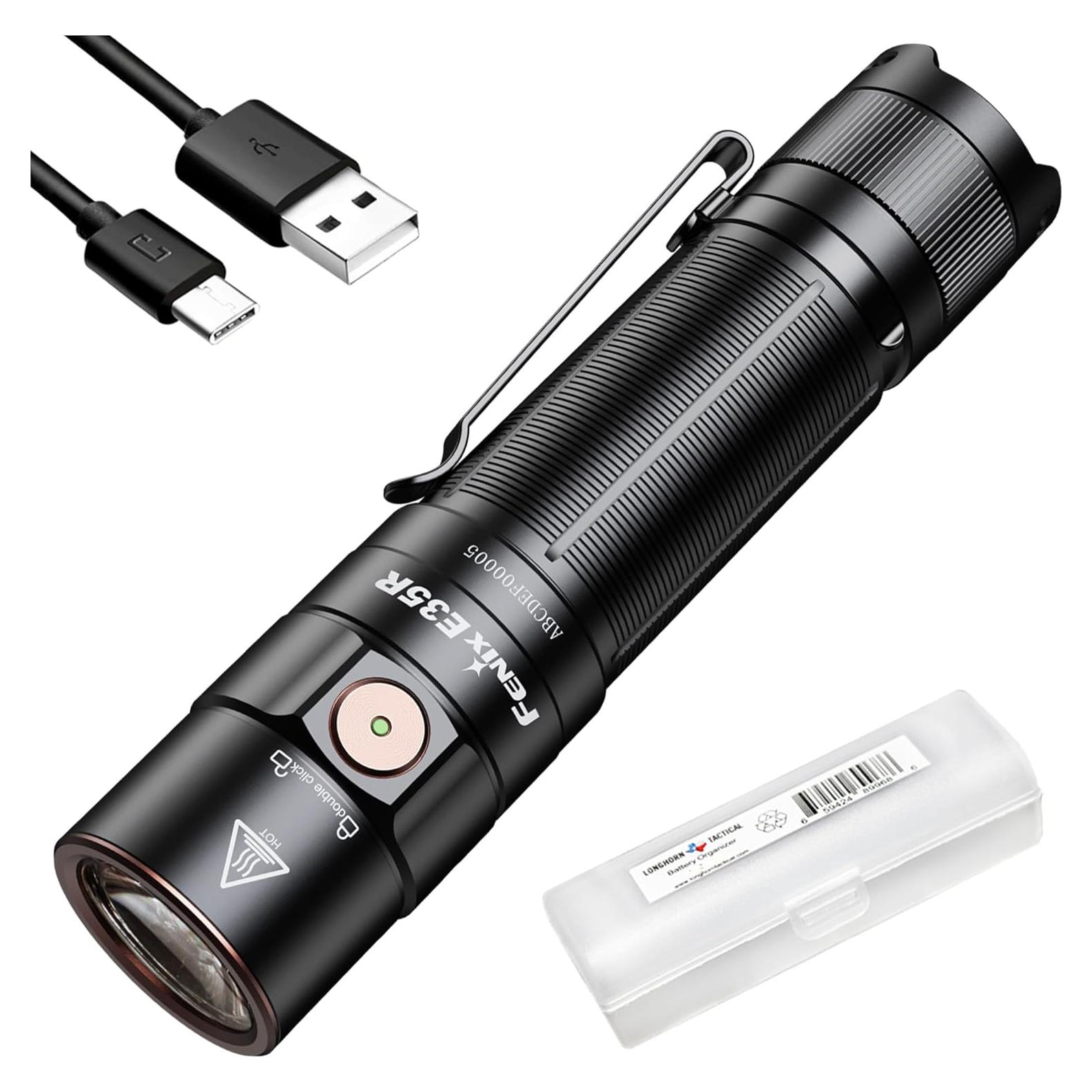 Linterna EDC Fenix E35R 3100 Lúmenes Recargable USB-C