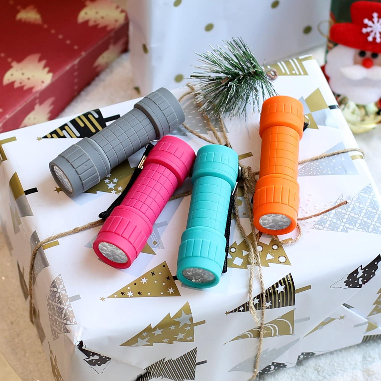 Juego de 10 Linternas LED FASTPRO con Baterías AAA Incluidas