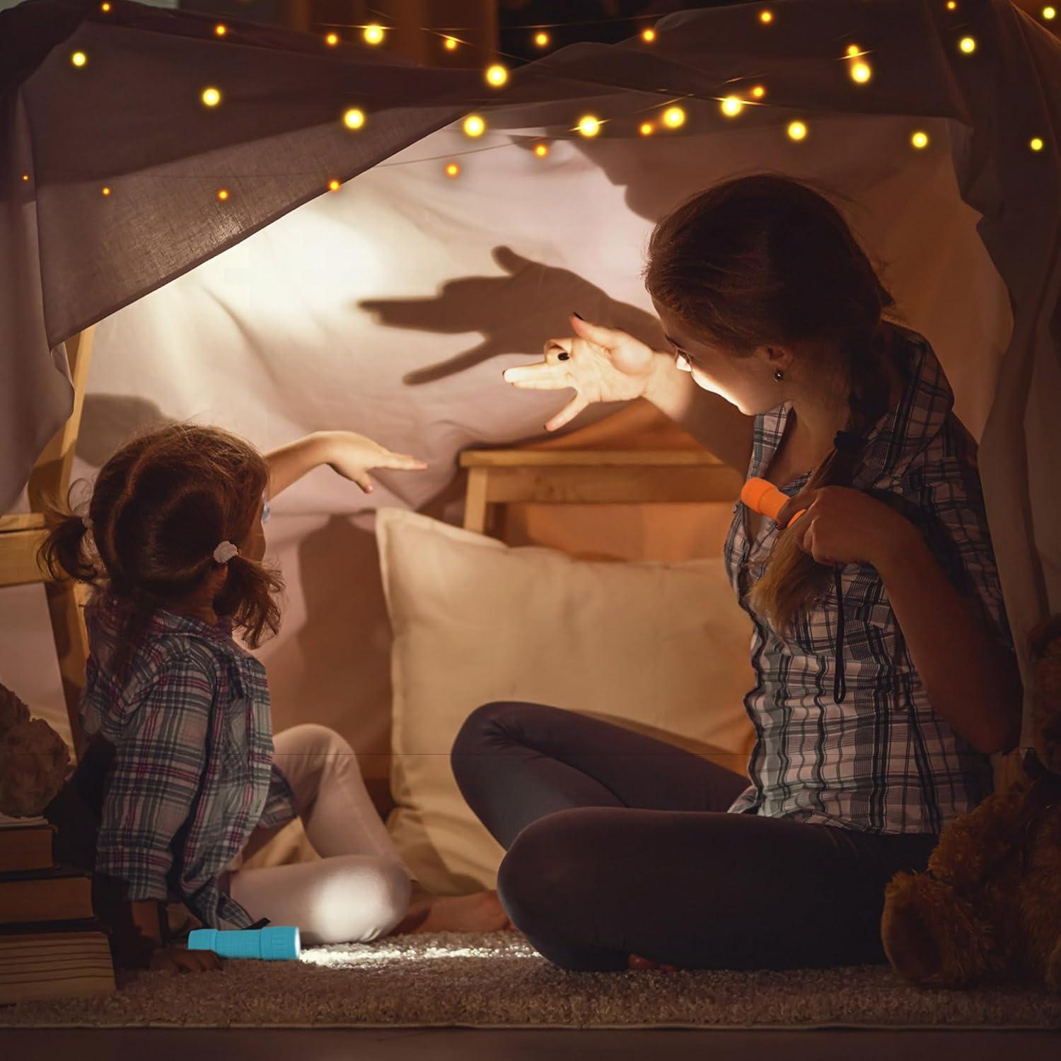 Juego de 10 Linternas LED FASTPRO con Baterías AAA Incluidas