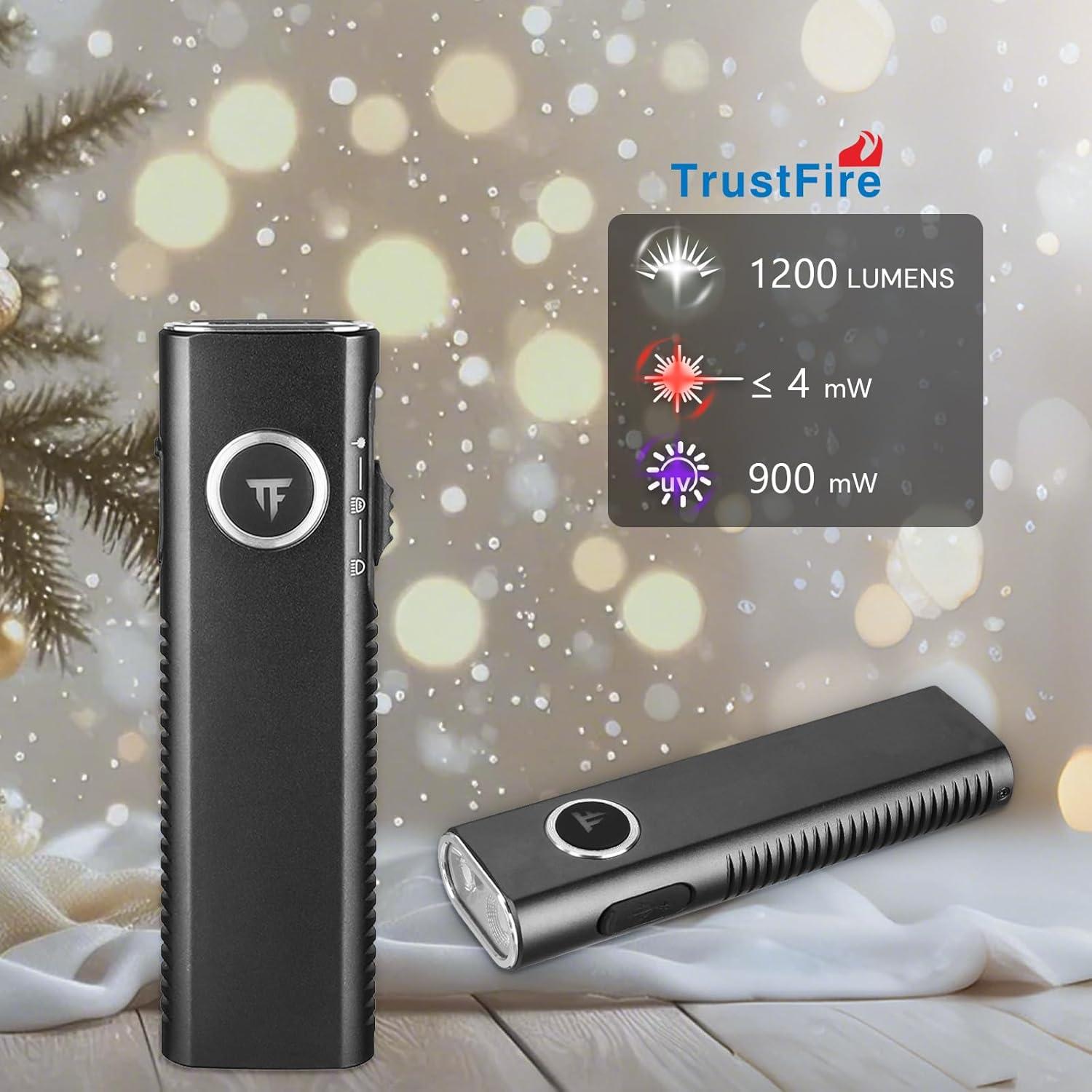 Linterna EDC Recargable TrustFire Mini X3-SE 1200 Lúmenes IPX6