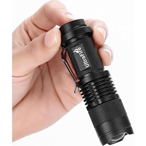 Linterna LED Táctica UltraFire SK68 - Paquete de 3, 300 Lúmenes