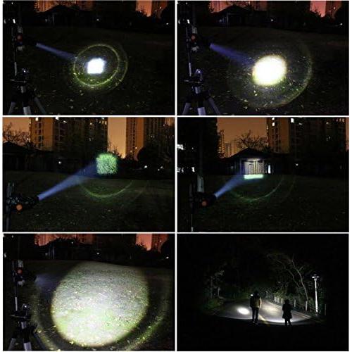 Linterna LED Táctica UltraFire SK68 - Paquete de 3, 300 Lúmenes