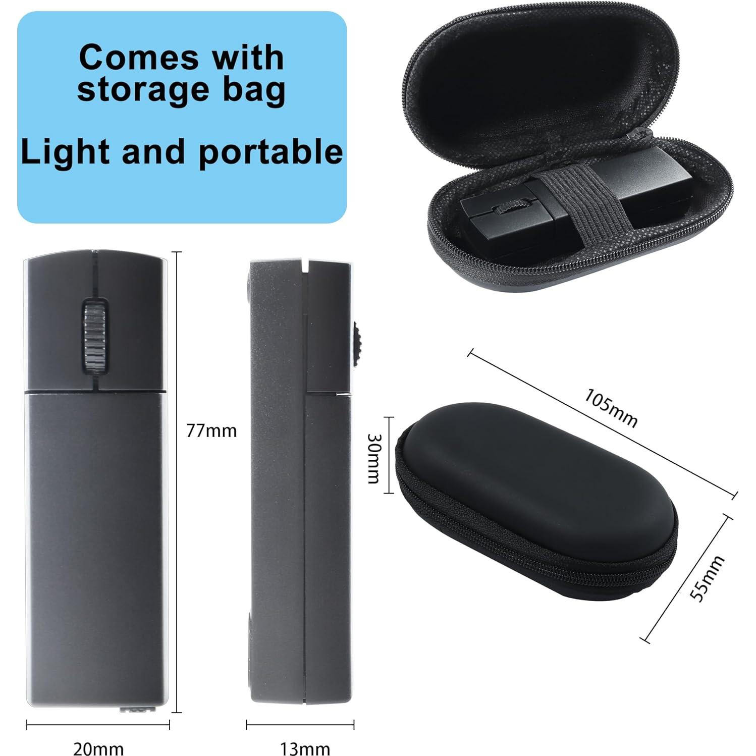 Ratón Inalámbrico Bluetooth COMESPAC Mini 1200 DPI Negro