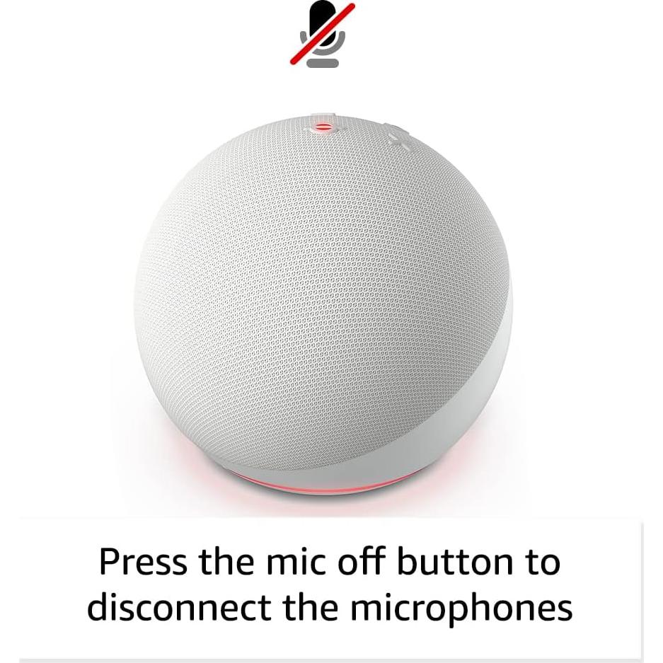 Amazon Echo Dot (newest model), Vibrant sounding Alexa speaker, Great for bedrooms, dining rooms and offices, Charcoal