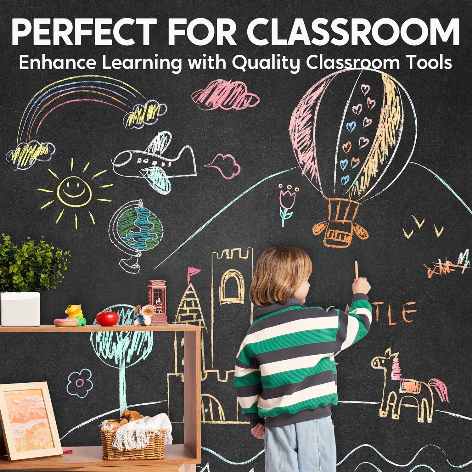 Tizas Mini JOYIN 36 Cajas Multicolor No Tóxicas 3+