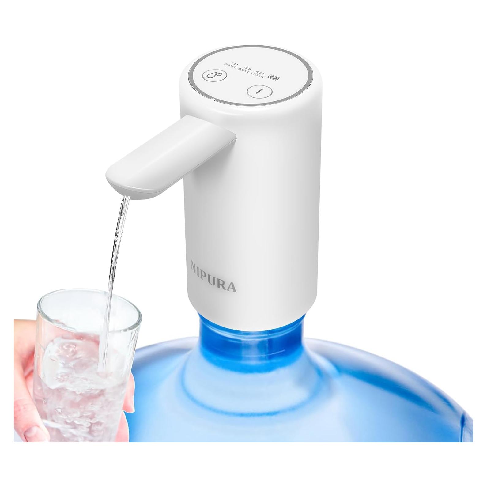 Bomba de Agua Eléctrica NIPURA 5 Galones USB Portátil